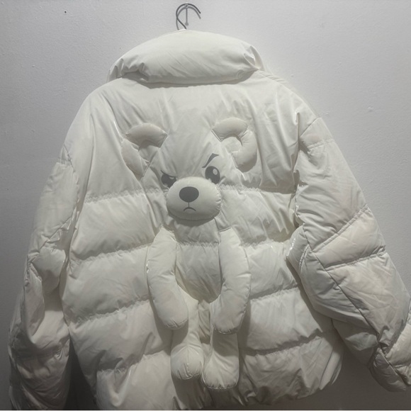 ONLY true down collection, cream-colored women's jacket, size M - Picture 10 of 12